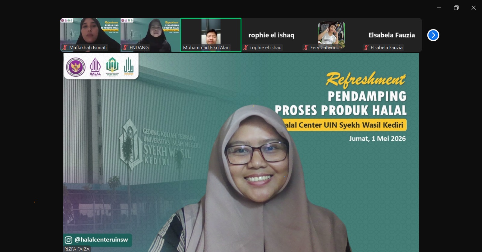 Menjaga Akuntabilitas LP3H dan Menguatkan Kompetensi Pendamping, Halal Center UIN Syekh Wasil Berikan Penyegaran Mate...
